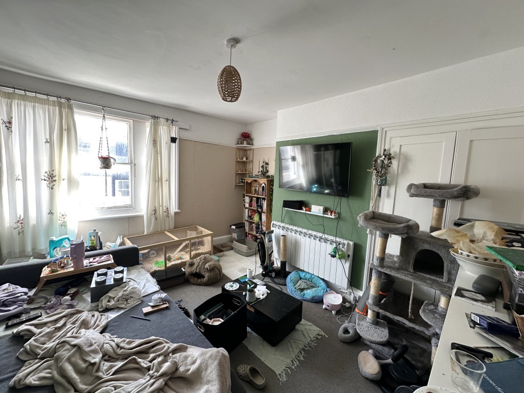 Lot: 79 - MIXED FREEHOLD RESIDENTIAL AND COMMERCIAL INVESTMENT - 55a Kings Road Living Room